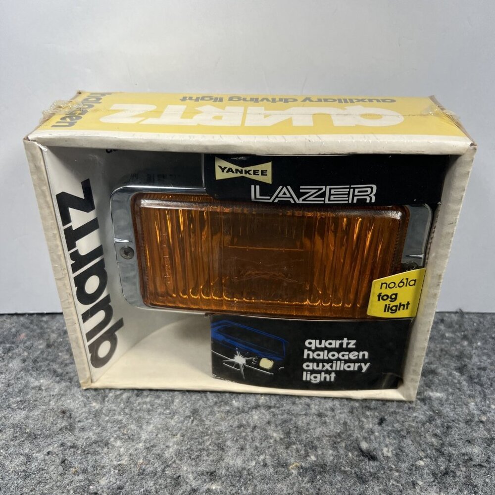 NOS Yankee Lazer Auxiliary Fog Light Vintage No. 61a YMPC-61A
